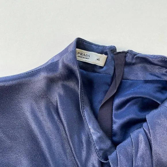 PRADA 2009 SILK BLOUSE - Picture 2 of 4